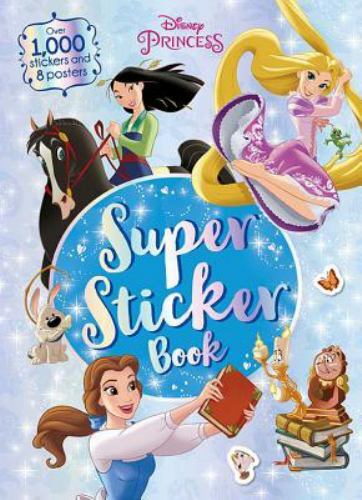 Disney Princess Super Sticker Book by Parragon Books Ltd