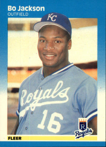 Bo Jackson Rookie Baseball Cards