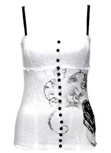 Prendas para el torso y blusas de metal para mujer Mulisha