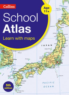 Collins School Atlas (Collins Primary Atlases) - Paperback - GOOD
