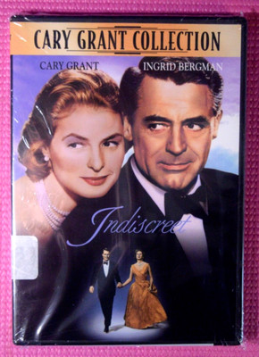 Indiscreet (DVD, Cary Grant Collection) BRAND NEW - SEALED - SHIPS FREE!