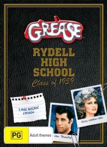 Coffret Collector Blu Ray Grease Rydel High School