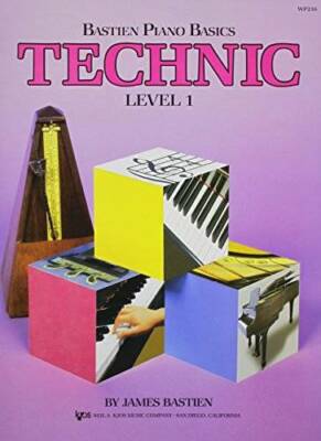 WP216 - Bastien Piano Basics - Technic Level 1 (Level 1/Bastien Piano Bas - GOOD