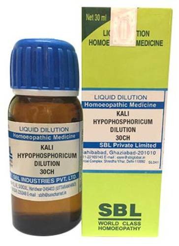 SBL Kali Hypophosphoricum Dilution 30 CH (30ml)