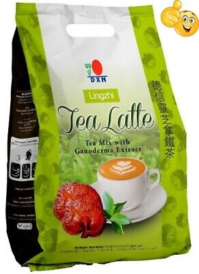DXN US - 3 bags Lingzhi Tea Latte with Ganoderma and non dairy creamer 3x12x30g