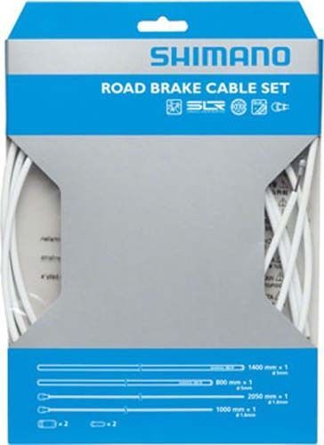 GAINE DE FREIN SHIMANO SLR BLANC 5mm (ROULEAU DE 40M