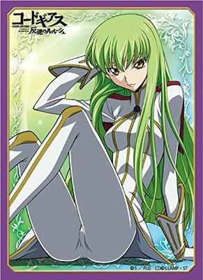 Code Geass Lelouch Of The Rebellion C C Card Game Character Sleeves 80ct Anime Ebay