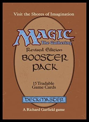 MAGIC: THE GATHERING プレイヤーズカードスリーブ 80シート プレイヤーズカードスリーブRETRO CORE 『カード裏面』MTGS-258