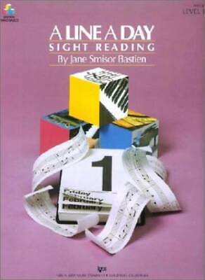 A Line a Day: Sight Reading, Level 1 (Bastien Piano Basics) - Sheet music - GOOD