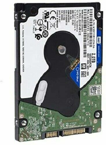 Western Digital 2TB 2.5" HARD DRIVE SATA III 5400RPM WD For Laptop & Macbook Pro