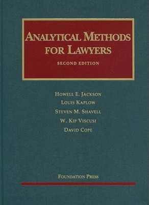 Analytical Methods for Lawyers (University Casebook Series) - Hardcover - GOOD