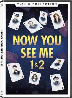 Now You See Me ! & 2 (DVD, 2020, Widescreen) Jesse Eisenberg/Morgan Freeman!