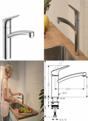 Hansgrohe Küchenarmaturen aus Edelstahl