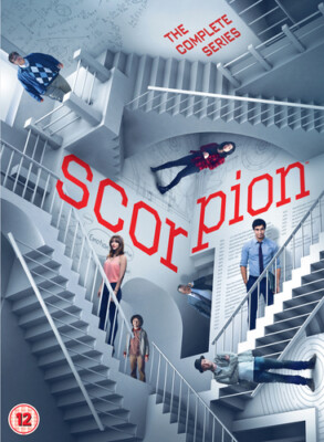 Scorpion: Season 1-4 DVD (2019) Elyes Gabel cert 12 24 discs Fast and FREE P & P