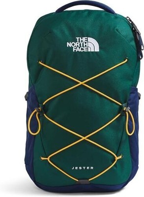 The North Face Jester NF0A3VXF908 Backpack Unisex Green Blue Laptop Sleeve AFK85