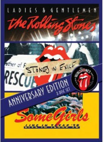 The Rolling Stones: Anniversary Edition: 3 Disc Set (DVD) for sale