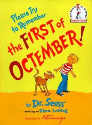 Please Try to Remember the First of Octember (Beginner Books) - ACCEPTABLE