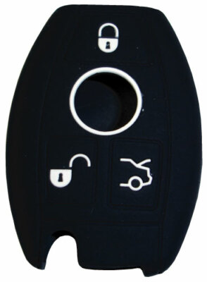 Mercedes Benz keyless entry remote rubber key fob silicone cover skin case