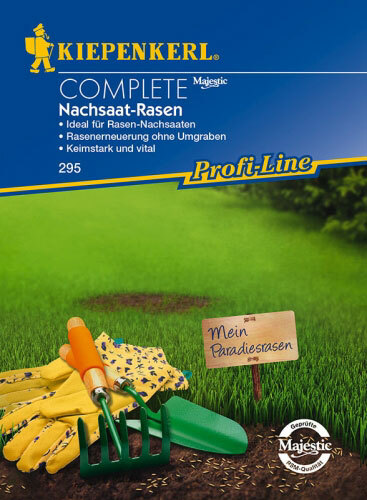 Kiepenkerl Profi-Line - Complete Nachsaat-Rasen, 50 g, Rasenerneuerung