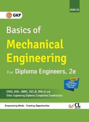 Gkp Basics of Mechanical Engineering for Diploma Engineer (Poche)