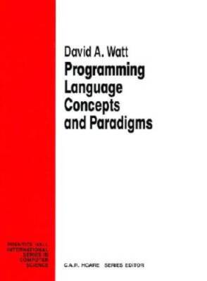 Programming Language Concepts Paradigms (Prentice Hall International - VERY GOOD