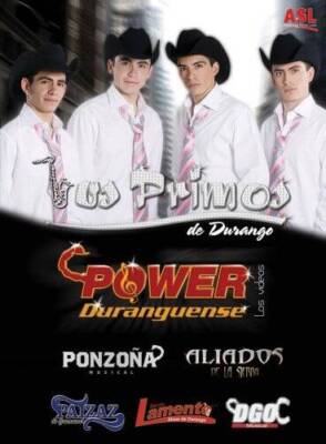 Power Duranguense: Los Videos - DVD By Primos De Durango - VERY GOOD