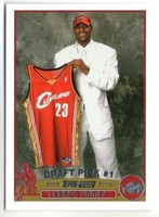 LeBron James Rookie Basketball Trading Cards