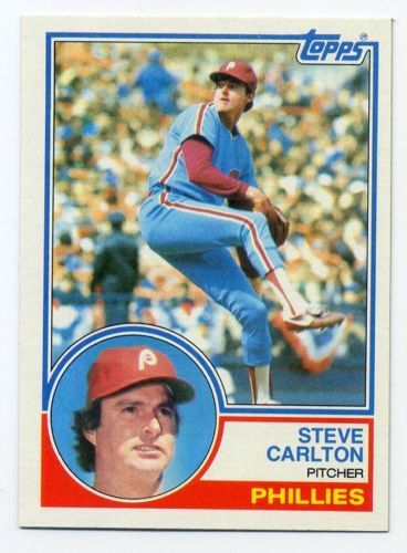 Steve Carlton Baseball Sports Trading Cards & Accessories