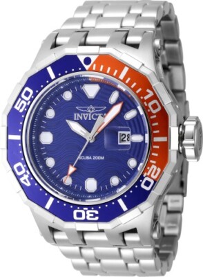 Invicta Mens Pro Diver 52mm Quartz Watch IN-47843