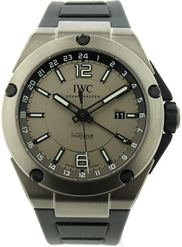 Authentic IWC EasX-CHANGE 21mm x 18mm Black Calfskin Leather Authentic IWC EasX-CHANGE 21mm x 18mm Black Calfskin Leather