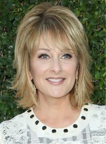 Most Popular Shaggy Bob Hairstyle Short Straight Synthetic Hair