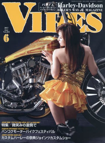 VIBES 2017 Jun 6 Harley Davidson Biker's Way Magazine Japan