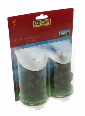 Faller 181311 Premium Spruces 11cm 2Scenery and Accessories Building Kit