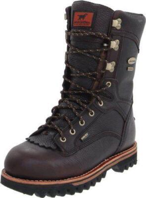 Pre-owned Irish Setter Men's Hunt 12 Elk Tracker 860 Wide In Brown
