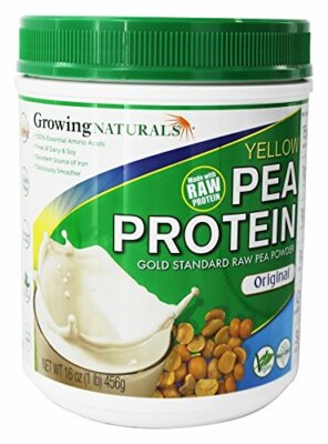 Growing Naturals Yellow Pea Protein - Original - 16 Oz
