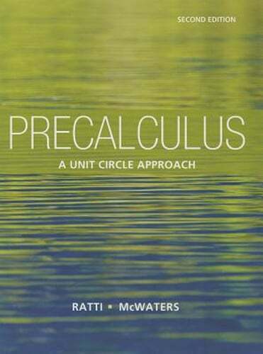 Precalculus: A Unit Circle Approach Plus Mymathlab With Pearson Etext -- Access