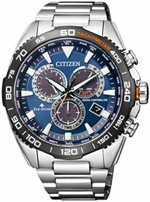 Pre-owned Citizen Promaster Land Cb5034-82l Eco-drive Solar Radio Men's Watch In Box