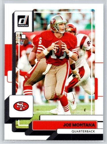 NFL Joe Montana ルーキーカード 1990 Kenner SLU Starting Line Up JOE MONTANA San Francisco