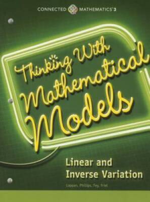 CONNECTED MATHEMATICS 3 STUDENT EDITION GRADE 8: THINKING WITH       - VERY GOOD