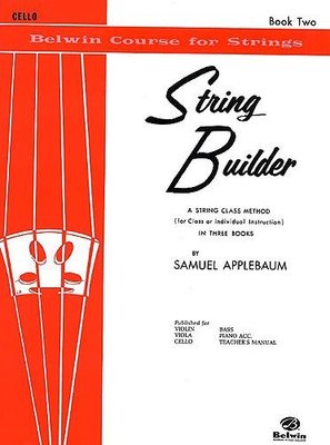 Belwin Course for Strings - String Builder - Cello, Book Two