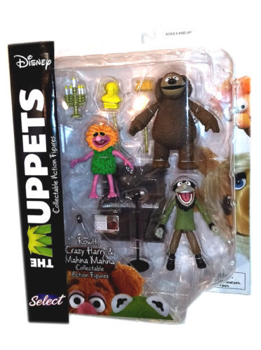 The Muppets Deluxe Backstage Action Figures Boxed Set Diamond