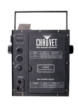 ! CHAUVET Hurricane Haze 2D Water-Based DJ Haze/Smoke/Fog Machine w/ Remote