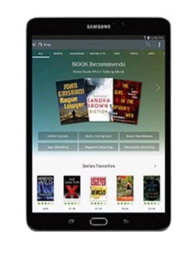 Samsung Wi-Fi tabletas y lectores electrónicos