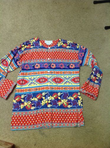 Tops florales para mujer Adrienne Vittadini