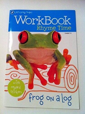 A Lets Grow Smart Workbook - Rhyme Time with Reward Stickers - Gr - GOOD