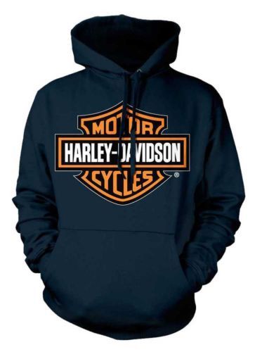 Harley-Davidson ロゴ ホースパワー ラグラン フーディ 2XL〜5XL ステープルラグランパーカー -ハーレーダビッドソン公式