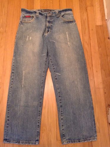 00S Drunknmunky Denim Pants Extra Thick Baggy Jeans Kanji