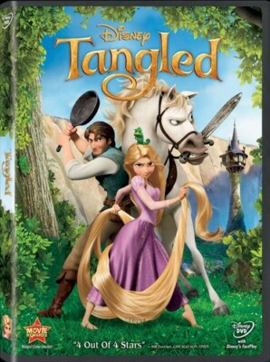 Tangled (DVD, 2010) Walt Disney, Mandy Moore, Zachary Levi