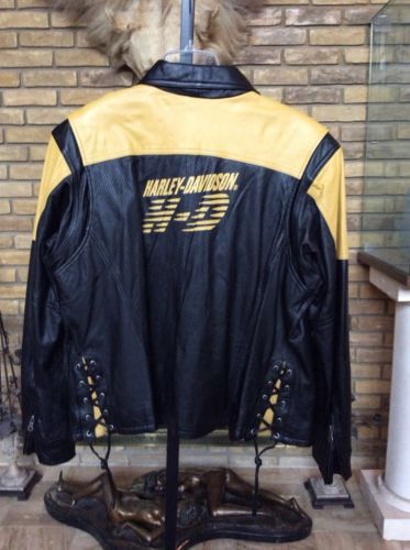 Harley-Davidson Willie G Reflective Skull Leather Jacket w Liner