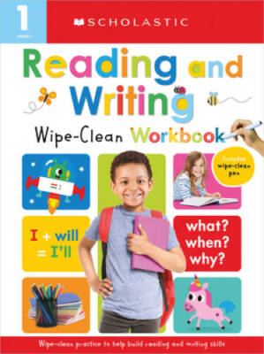 First Grade ReadingWriting Wipe Clean Workbook: Scholastic Early Learner - GOOD